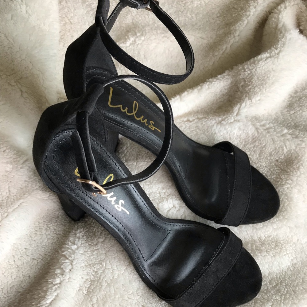 LuLus Open toe Heel